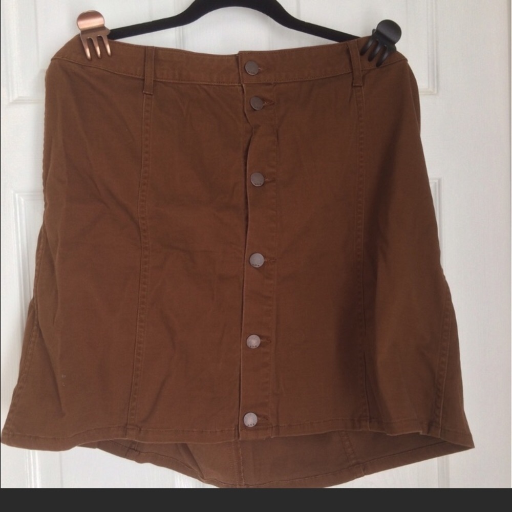 Button Up Skirt
